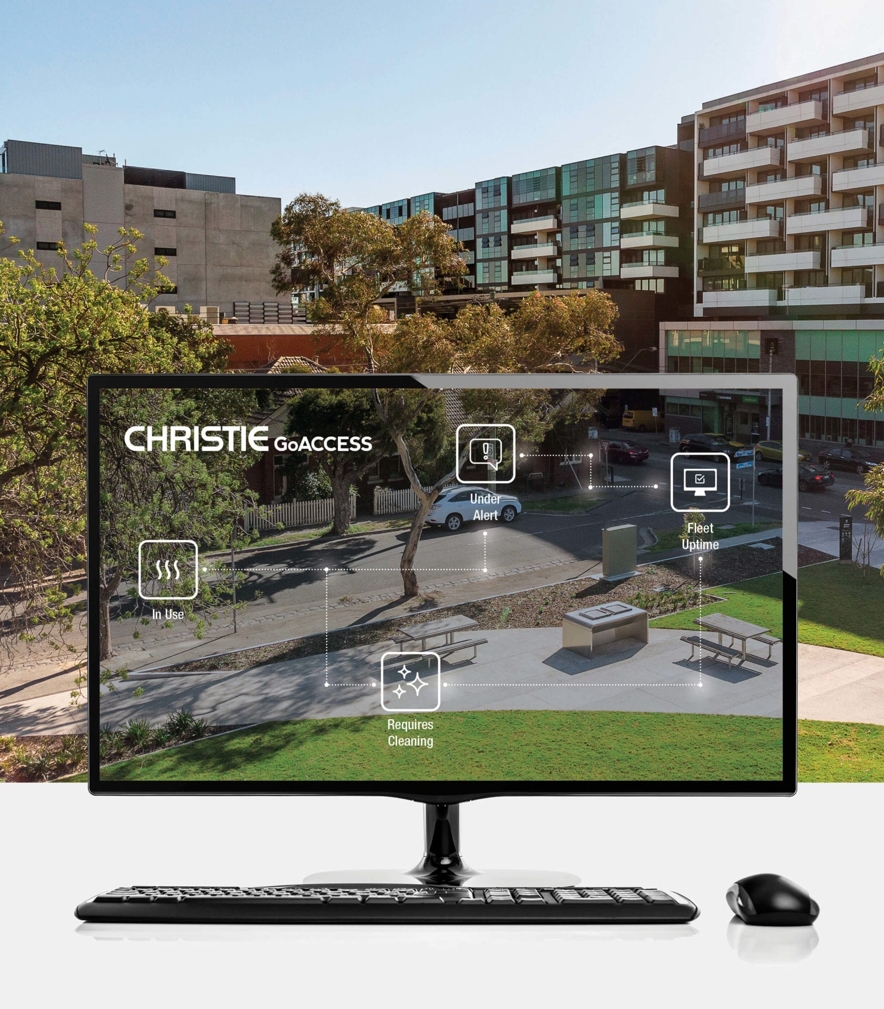 Smart city barbecues